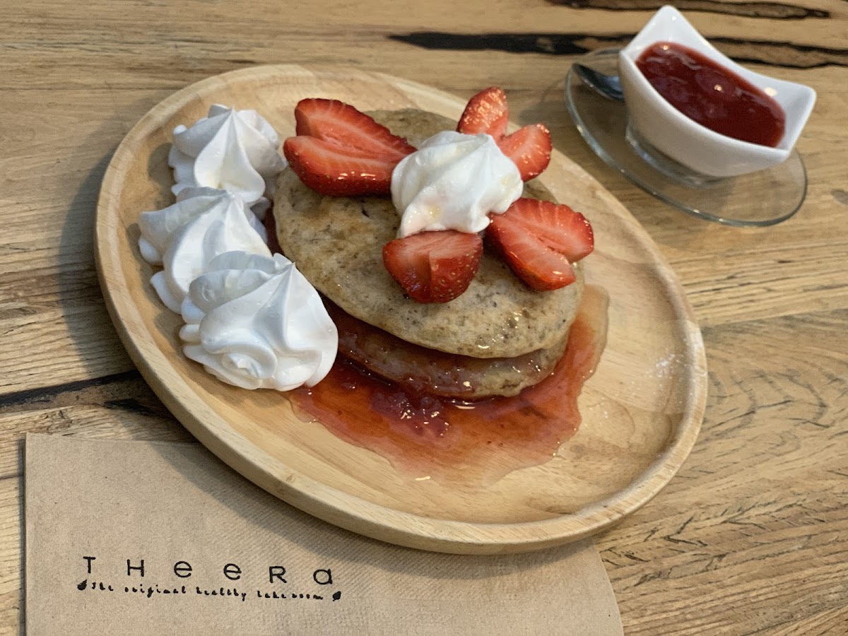 Gluten-Free Pancakes at Theera Healthy Bake Room