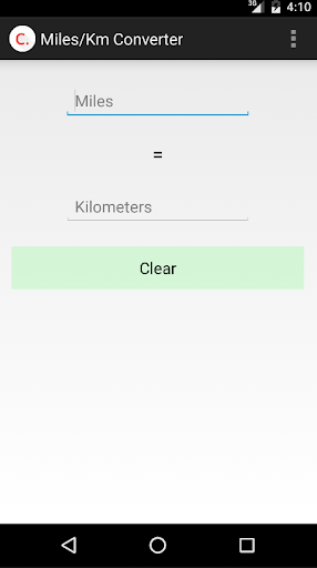 Miles Km Converter