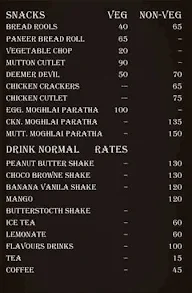 Rendezvous Adda menu 1