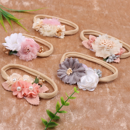 Title 4, Baby Head Flower Headdress, an adorable floral ...