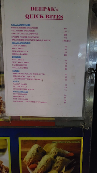 Deepak Juice And Shakes menu 3