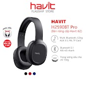 Tai Nghe Chụp Tai Havit H2590Bt Pro Bluetooth 5.1 (Bản Nâng Cấp Của Havit I62) - Hàng Chính Hãng