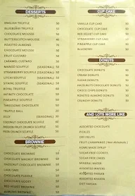 Cakes & More menu 2