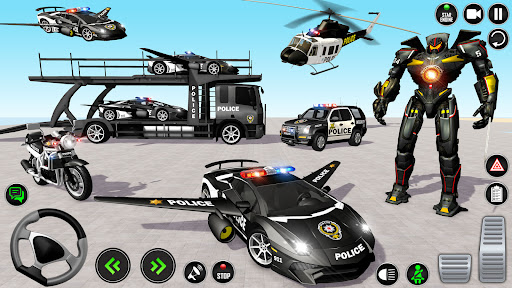 Screenshot Police Transporter Truck Games