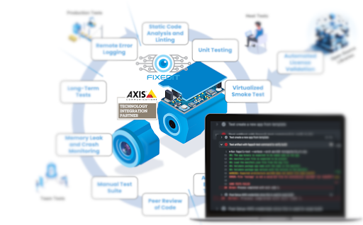FixedIT Developer Tools make development easier for Axis ACAP Edge Applications