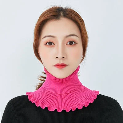 Cachecol feminino com babete, aquecimento e decoração versátil. Conforto e estilo, ideal para o inverno, proteção da cervical e combina com tudo.