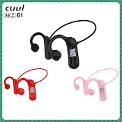 Còn Hàng Akz - G1 Dẫn Truyền Xương Tai Nghe 5.0 Bluetooth Không Dây - Tương Thích Tai Nghe Với Kỹ Thuật Số Màn Hình Hiển Thị Công Suất Hỗ Trợ Thẻ Tf Cá Tuyết