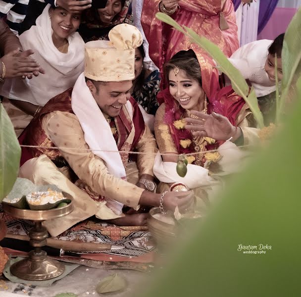 結婚式の写真家Gautam Deka (gautamdeka)。2019 9月3日の写真