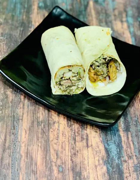 Paneer Kabab Shawarma