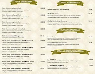 Tasty Shawarma menu 2