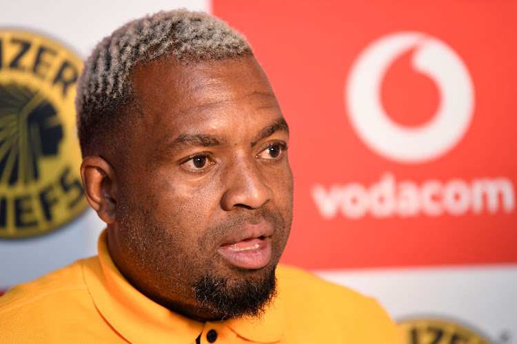 Kaizer Chiefs captain Itumeleng Khune during the Soweto Derby press conference at Vodacom World in Midrand on February 20 2023.