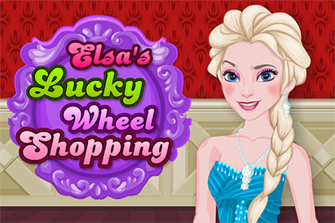 Elsa Lucky Wheel Shopping