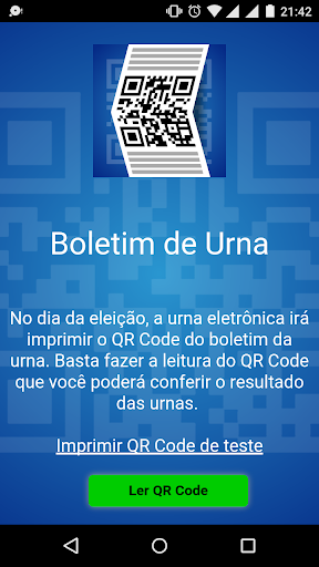 Boletim de Urna - QR Code