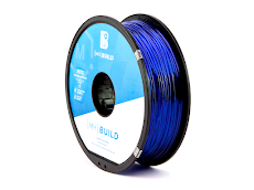 Translucent Blue MH Build Series PETG Filament - 2.85mm (1kg)