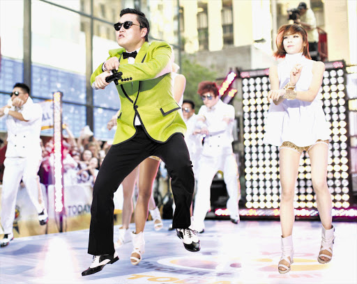 Korean rapper Psy on NBC's 'Today' show in New York in September. His hit video 'Gangnam Style' is viewed almost 200 times a second on YouTube