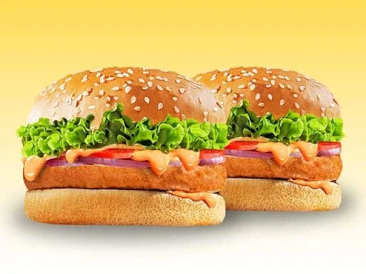 Veg Snacker Burger + Veg Snacker Burger