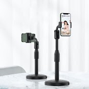 Giá Đỡ Điện Thoại Để Bàn Kẹp Điện Thoại Livestream Xem Video Xoay 360 Độ