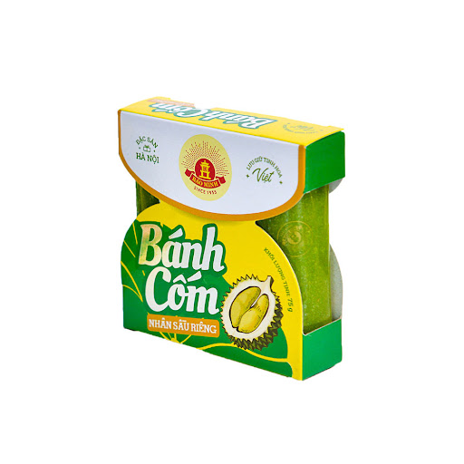 Bánh cốm đậu xanh sầu riêng Bảo Minh 75g