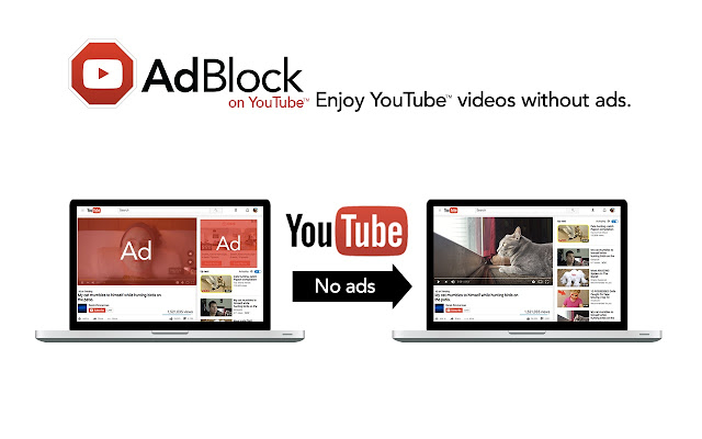 Youtube adblock extensão