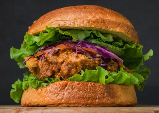 Butter Chicken Burger