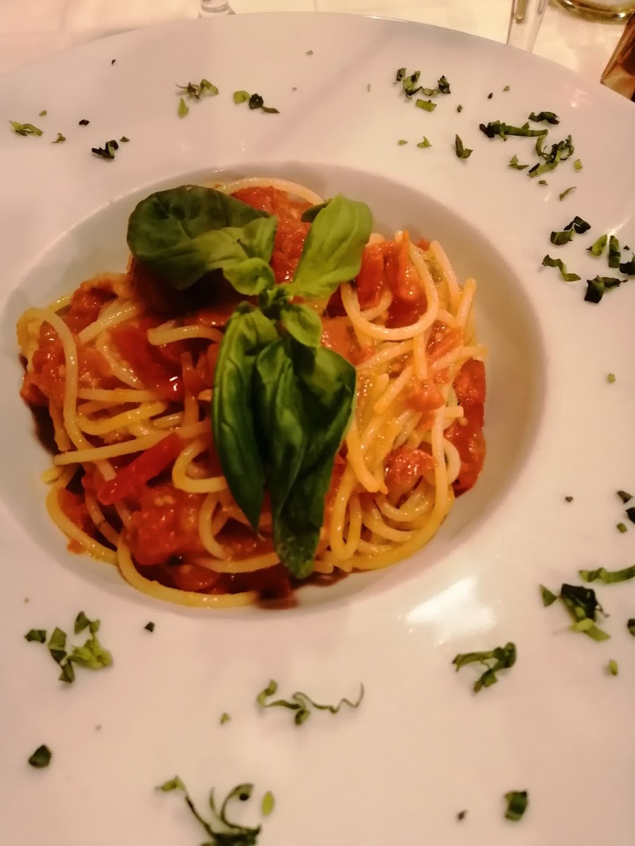 Gluten-Free Pasta at Ostaria Antico Dolo