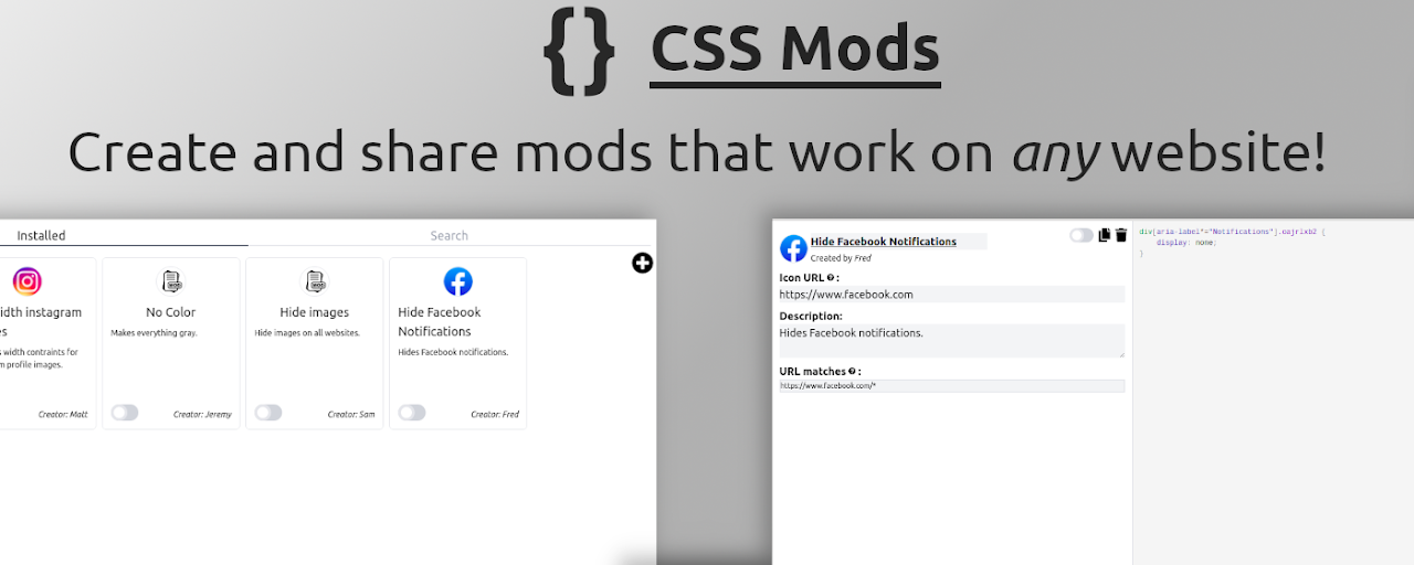 CSS Mods Preview image 2