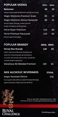 Aroma Classic Bar menu 7