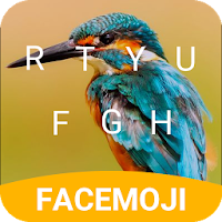 Colorful Bird Keyboard Theme  Emoji Keyboard