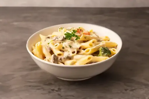 Paneer White Sauce Pasta