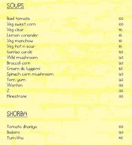 Shiv Sagar menu 2