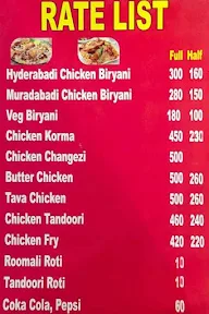 Biryani For U menu 1