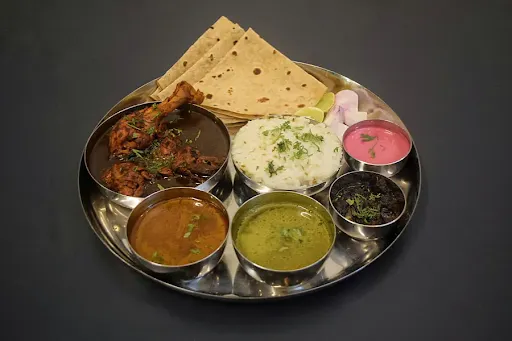 Chicken Curry Thali