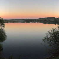 Lake at sunset di 