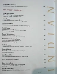 Zanzibar - The Central Park Hotel menu 2