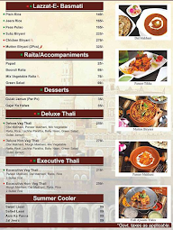 Grills & Platters - Pind Balluchi menu 3