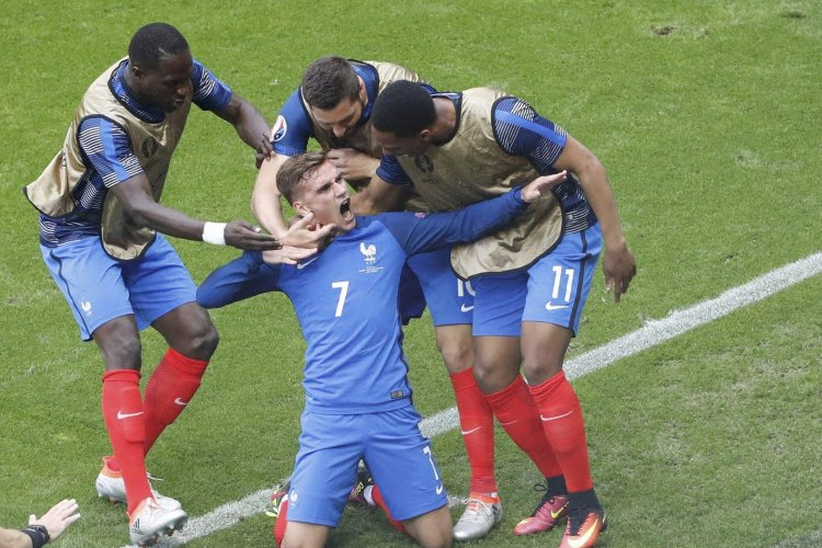 Griezmann staat op voor Frankrijk en stuurt 'Boys in Green' naar huis