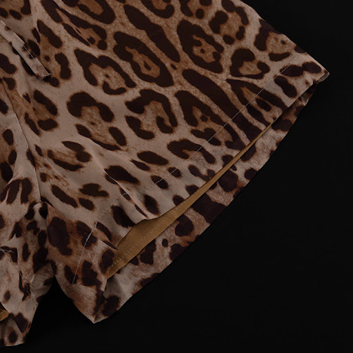 Title 19, Leopard Print Loose Outfit Sexy See-through Lon...