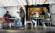 Shap Braai restaurant in Maboneg,  Johannesburg, during  level 3 of the lockdown./ANTONIO MUCHAVE