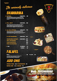 Al Taza menu 1