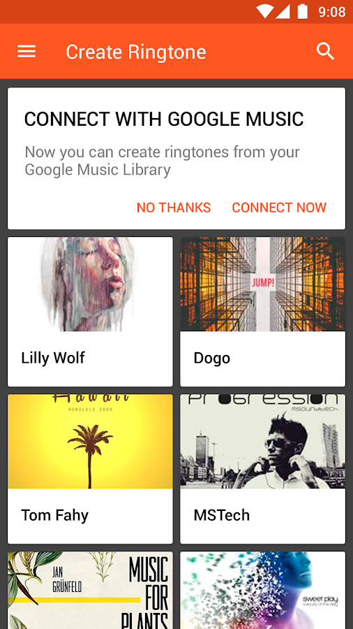    Audiko ringtones for Android- screenshot  