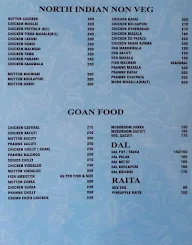 Coastal Kinara Restaurant Bar menu 3