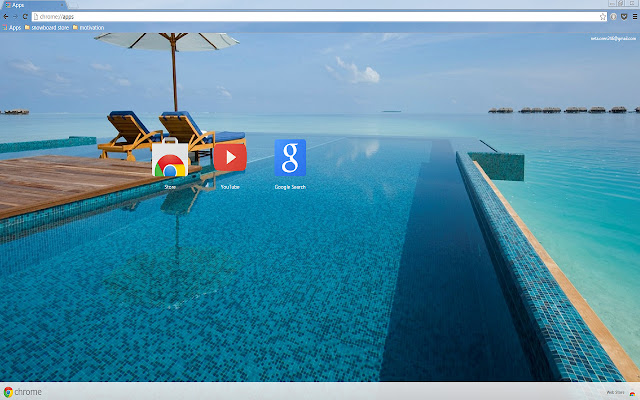 Infinity Pool chrome extension