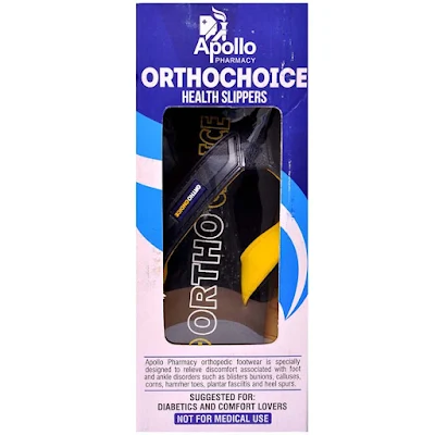 AP ORTHOCHOICE MEN SLIPPERS SIZE-8