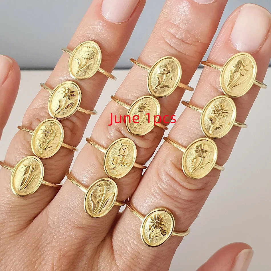 Anel de Flor de Dezembro Personalidade da Moda. Joia elegante para um presente especial ou para celebrar o seu estilo pessoal.