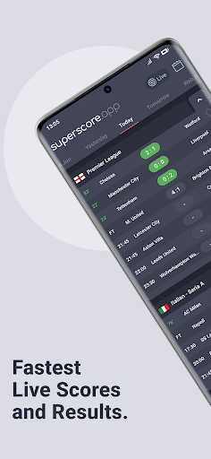 Screenshot Super Score - Live scores