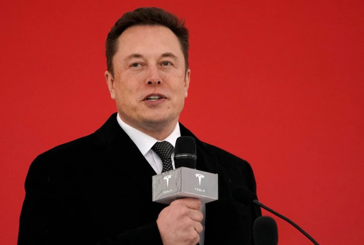 Tesla CEO Elon Musk attends the Tesla Shanghai Gigafactory groundbreaking ceremony in Shanghai, China January 7, 2019.