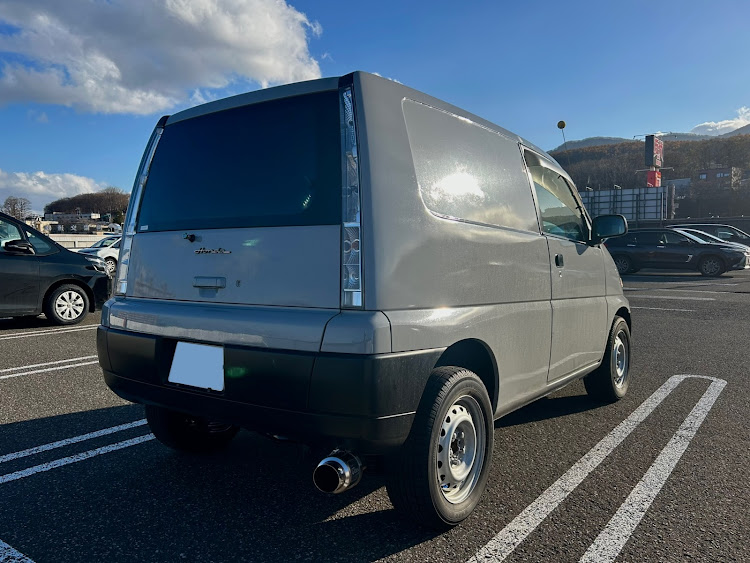 S-MXの広域走航隊アルカディア・柿本改hyperGTbox・洗車＆WAX・日々進化・マフラー交換完了に関するカスタム事例の投稿画像4枚目
