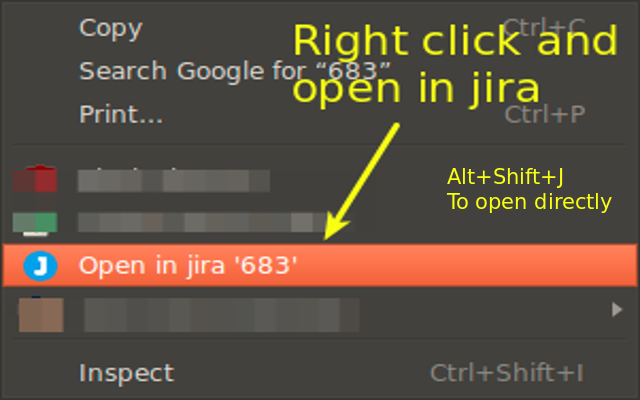 JIRA Issue Quick Open Preview image 1