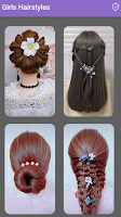 Girls Hairstyles Step By Step Screenshot
