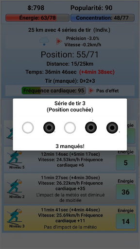 Code Triche Biathlon Manager 2020 APK MOD (Astuce) screenshots 5